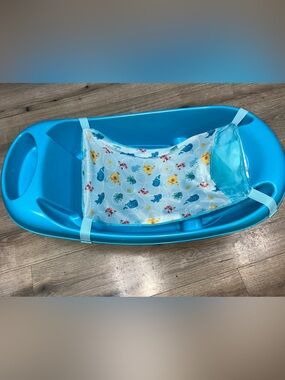 blue Summer Infant Splish 'n Splash Newborn to Toddler Tub